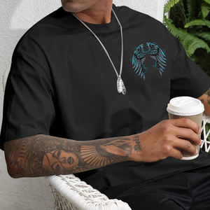 Camisetas de Verano Nuevas de Alta Calidad, Estilo Urbano, Impresión Dimensional Extra Grande, Transferencia de Calor, Diseño Personalizado, Impresión de Logotipo - Product Image 3