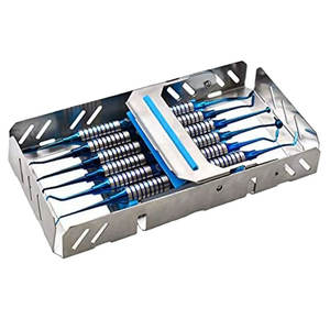 Instruments de remplissage dentaires manuels de haute qualité avec poignées antidérapantes en acier inoxydable et outils composites pour usage dentaire - Product Image 3