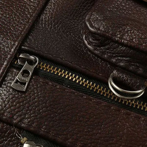 Nouveau prix de gros Top qualité respirant Super Rider gilet en cuir moto gilet motard gilet en cuir pour hommes - Product Image 5