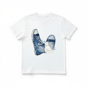 T-Shirt Unisex 100% Cotone 210GSM, Abbigliamento Casual, Maglietta Personalizzata con Stampa Serigrafica di Rose, Taglia 2XL, Disponibile Stampa DTG Compressa - Product Image 2