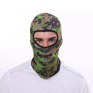 Balaclava intégrale personnalisable, masque de chasse intégral, impression de logo, imperméable, séchage rapide, léger, en peluche, 100% polyester - Product Image 2