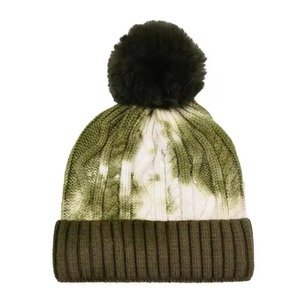 Gorro de Invierno de Algodón 100% con Tinte Anudado, Colección de Invierno, Diseño Personalizable, Gorros de Invierno Lindos para Mujer - Product Image 4