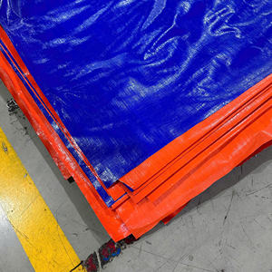 Rouleau de bâche en PE bleu / orange, haute résistance, grande capacité, couleur au choix, taille au choix, toile imperméable - Product Image 6