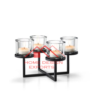 2025 couleur et taille personnalisées pour la maison hôtel et décor de noël meilleur vendeur bougeoir en acier durable - Product Image 5