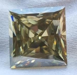 สแควร์เจ้าหญิงตัด Moissanite เพชร VVS ที่ยอดเยี่ยมตัด Moissanite หลวมทําสําหรับ Moissanite จี้เครื่องประดับที่กําหนดเอง - Product Image 6