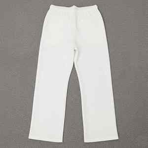 High Quality Custom Made 100% Cotton Loose Fit Flare <b>Jogger</b> Pants For <b>Women</b> Breathable Wide <b>Straight</b> <b>Leg</b> ladies Sweatpants - Product Image 3