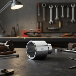 Llaves de vaso cromadas de 3/4 pulgadas con boca hexagonal, categoría de producto: llaves - Product Image 3