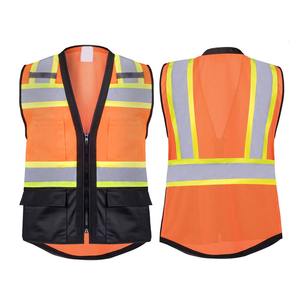 Customized Fluorescent Security <b>Guard</b> <b>Uniforms</b> Traffic Safety Visibility Mesh Unisex Clothing Mens - Product Image 3