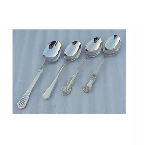 Trending Design Cutlery <b>Set</b> of 4 pcs Flatware for Home hotel Restaurant <b>Black</b> Color Modern Design Brass high quality Cutlery <b>Set</b> - Product Image 4