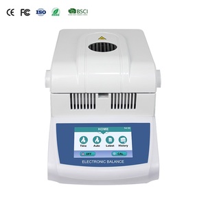 220V thực phẩm y tế Halogen phòng thí nghiệm phân tích độ ẩm rắn 0.001g độ ẩm chính xác mét - Product Image 1