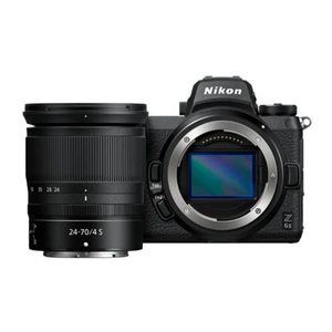 Appareil photo hybride plein format 24,5 MP avec objectif 24-70 mm F/4 S et adaptateur de monture FTZ II, vidéo 4K, prise de vue haute vitesse, pack complet - Product Image 5