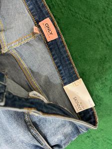 Haute Qualité Respirant Dames Denim Pantalon Personnalisé Lavé Slim Jeans Décontractés Confort Droit Mi Solide Couleur Élastique Dernier - Product Image 4