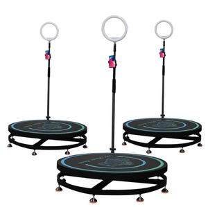 115cm Slow Motion Selfie Spin 360 Photo Booth Spinner Indoor <b>Hologram</b> <b>Equipment</b> for 360 Photos Sharing - Product Image 6