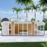 Maisonnette mobile préfabriquée Apple Cabin pour plusieurs applications, y compris supermarché, école, appartement, hôpital
