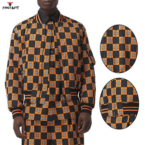 Chaqueta Bomber Informal de Lona con Parches de Moda, Prenda Exterior Unisex - Product Image 4