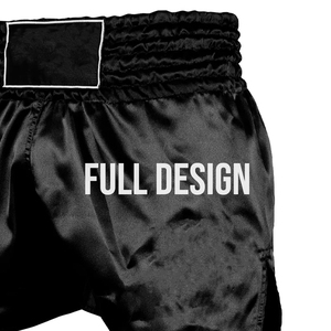 Athletic Boxing <b>Gym</b> <b>Shorts</b> Quick Dry Breathable Polyester/Cotton Black/<b>White</b> - Product Image 5