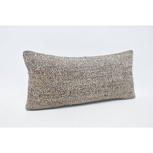 Tapis Kantha en laine beige confortable et durable de 12x24 pouces, motif vintage tissé - Product Image 3