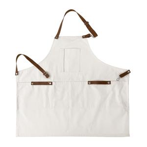 Wholesales <b>Waterproof</b> Canvas <b>Apron</b> High Quality Printing logo Customized Unisex Canvas Leather Accessories <b>Apron</b> AAA-0046C - Product Image 1