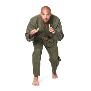 Uniforme de entrenamiento de alta calidad Judo Gi Bjj Kimono Jiu Jitsu Art Uniform Jiu Jitsu Fighting Training Suit Algodón Poliéster Bjj - Product Image 2