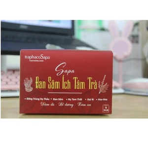 Vente en gros de tisane saine et vivifiante Gynostemmae Cordyceps Sinensis Danshen Thé biologique cru biologique biologique, 1.8g x 18 sachets/boîte - Product Image 1