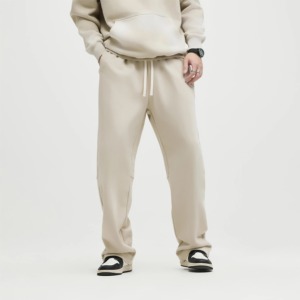 กางเกงวอร์มผ้าคอตตอนสำหรับผู้ชายทรงหลวมกางเกงกีฬาผ้าคอตตอนออกแบบได้ตามต้องการ - Product Image 5