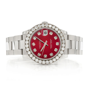 Reloj de Lujo con Incrustaciones de Moissanita, Cristal con Recubrimiento de Diamantes VVS, Edición Limitada para Hombre, Acero Inoxidable, Cuarzo - Product Image 1