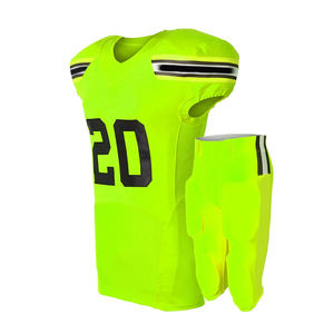 <b>Make</b> <b>Your</b> <b>Own</b> Custom Design Free Mockup American Football Uniform Embroidered Jersey Custom Shirts XXL Cotton - Product Image 2
