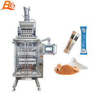 Machine d'emballage automatique haut de gamme pour sachets et sacs en papier, en acier inoxydable de qualité alimentaire, multi-voies, avec injection d'azote