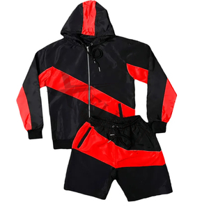 Lo último en ropa de calle personalizada, productos de tendencia, novedades de 2025, chándal de nailon personalizado, chándal con cremallera estampada - Product Image 6