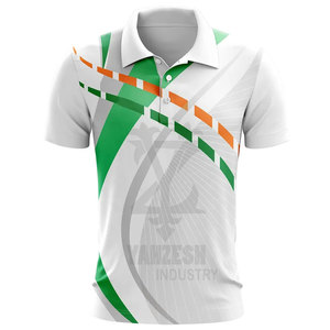 Camiseta de Golf Personalizada 2023 para Hombre, Manga Corta, Antiarrugas, Secado Rápido, Transpirable, Algodón/Fibra de Bambú, Diseño Sólido, Tejido de Punto - Product Image 5
