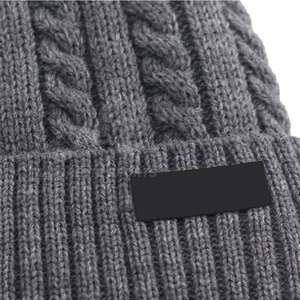 Soft Stretchable Winter <b>Beanie</b> Hat for Warm Knitted <b>Wool</b> Cap Perfect for Outdoor Cold Weather Activities - Product Image 5