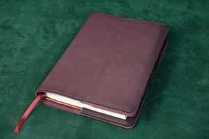 Soft Genuine Leather Heavy Duty Smell Proof Casual Journal Notebook Cover <b>A5</b> Refillable Notebook Holder Case for Travel Office - Product Image 5