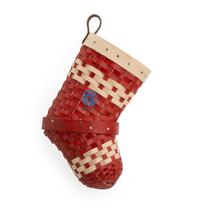 Elegante bambú tejido Navidad gnomos decoración Navidad paquete y guardar gnomos hechos a mano paquete para regalos vacaciones - Product Image 2