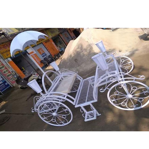 Rickshaw de sesión de fotos para eventos de preboda, rickshaw de entrada nupcial de boda increíble, rickshaw elegante de EE. UU. - Product Image 1