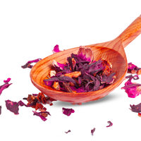 Pétales de rose séchés comestibles rouges Kohenoor International - Grade A1 Certifiés HACCP