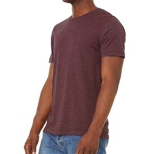 Camisetas ligeras de corte Regular para hombre, clásica de camiseta roja con cuello redondo talla grande, camisetas transpirables cómodas de algodón 100% para hombre - Product Image 5