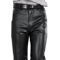 Großhandel Multi-Pocket-Hose für Outdoor-und Freizeit kleidung Herren Lederhose Anti-Falten-Jogging hose Herren hose