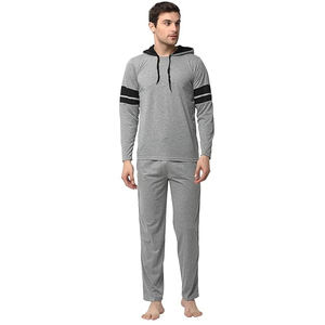 Chándal de Invierno para Hombre, Material Genuino, Diseño Lavado al Ácido, Patrón Sólido, Largo hasta la Rodilla, 100% Algodón, Nuevo, Moderno, Barato, al por Mayor - Product Image 1