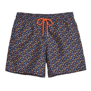 กางเกงขาสั้นชายหาดผู้ชายแบบสั่งทำพิเศษ ระบายอากาศ กันลม แห้งเร็ว 100% โพลีเอสเตอร์ พิมพ์ลายแบบซับลิเมชั่น สไตล์ลำลอง ทอแบบไม่ถักทอ - Product Image 1