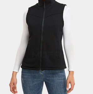 Chaleco de Forro Polar de Doble Cara para Hombre, Cortavientos, Transpirable, con Cierre de Cremallera, Cuello Redondo, Ropa de Abrigo para Invierno, 100% Poliéster - Product Image 6