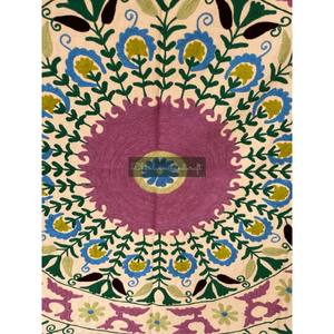 Courtepointes ouzbek Suzani durables toutes saisons décor à la maison couvre-lits cousu à la main coton brodé literie salon toute l'année - Product Image 5