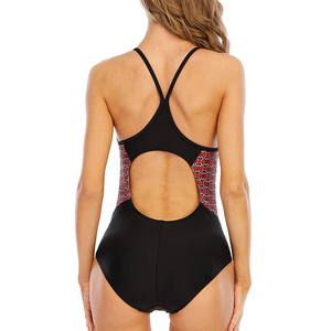 2025 été maillot de bain dames Bikini été 1 pièce V maillots de bain maillots de bain course sport Costumes de natation - Product Image 2