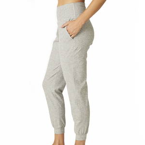 กางเกงวิ่งออกกำลังกายสำหรับผู้หญิงกางเกงเลานจ์มีกระเป๋าระบายอากาศได้โลโก้ออกแบบได้ตามต้องการ - Product Image 5