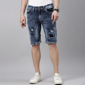 Nardon Apparel Sporty Solid Summer Denim Jean Shorts Hommes Quick Dry Anti-Uv Eco-Friendly High Quality Street Wear - Product Image 5