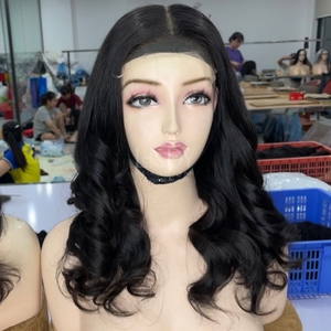 Couleur noire Bouncy Bob Factory Bonne qualité 100% Perruque de cheveux humains vietnamiens Front Lace Wig 2025 - Product Image 3