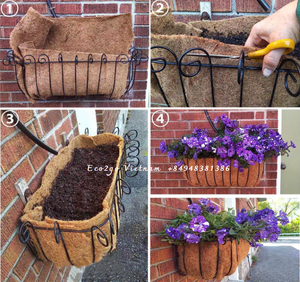 Gran oferta de hojas de revestimiento de coco/esterilla de Yoga de fibra de coco/Felpudo de fibra de coco antideslizante Natural de alta calidad hecho en Eco2go Vietnam - Product Image 6