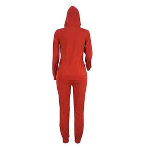Survêtement à capuche pour femme, tendance et très vendu, grande taille, haute qualité, 100% coton, respirant, léger, streetwear, personnalisable - Product Image 2