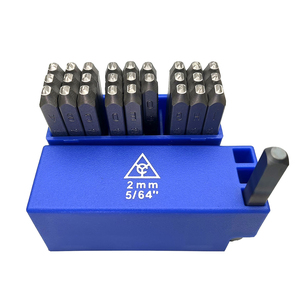 Poinçon à lettres métalliques de 2 mm fabriqué à Taïwan, outil manuel de qualité industrielle avec personnalisation OEM/ODM, vente directe usine - Product Image 4