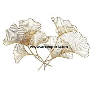 Gran lindo diseño de flores de lujo decoración de arte de pared calidad superior al por mayor nuevos accesorios de decoración de sala de estar para el hogar - Product Image 1