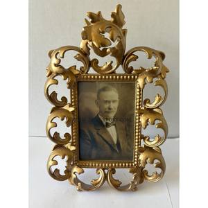 Antique Finished Elegant <b>Metal</b> Glass <b>Photo</b> <b>Frame</b> Handcrafted with Vintage Motifs for Exclusive Home Styling Best Quality <b>Frame</b> - Product Image 2